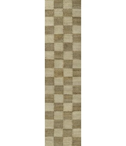 Jonathan Y NATURAL FIBER Brown NRF203C 2ft. X 10ft. Rect. Rug