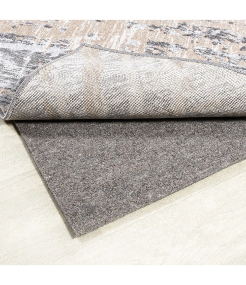 Comfort Plus Gray/Brown 3 ft. x 5 ft. Rug Pad