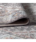Kesan Vintage Medallion Charcoal Grey/Ivory 3 ft. x 5 ft. Area Rug
