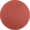 Jonathan Y ANSA COLLECTION Red RNF116A 5ft. Round Rug