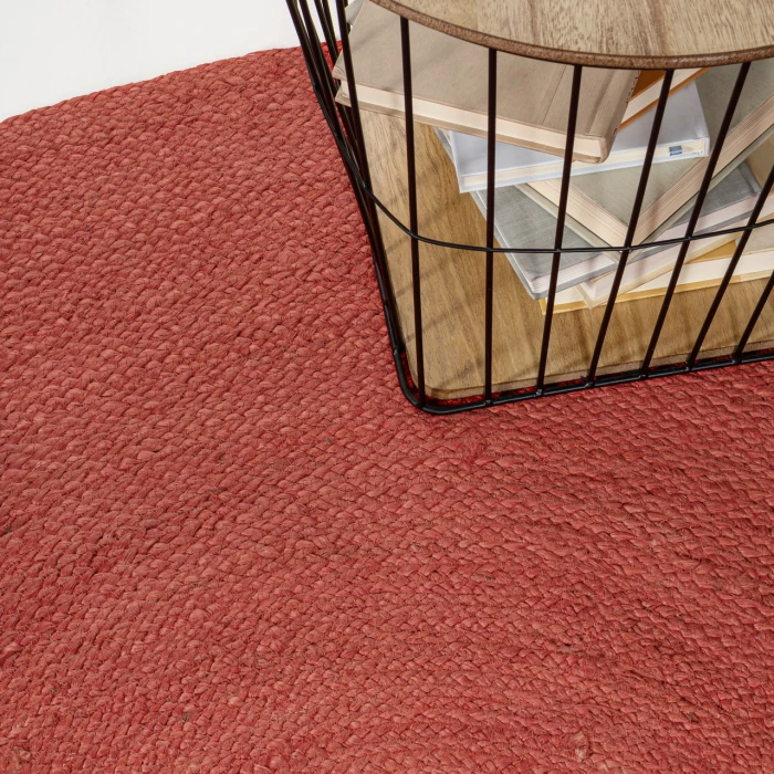 Jonathan Y ANSA COLLECTION Red RNF116A 5ft. Round Rug