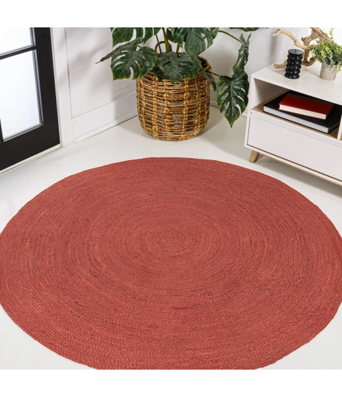 Jonathan Y ANSA COLLECTION Blue RNF116B 6ft. Round Rug