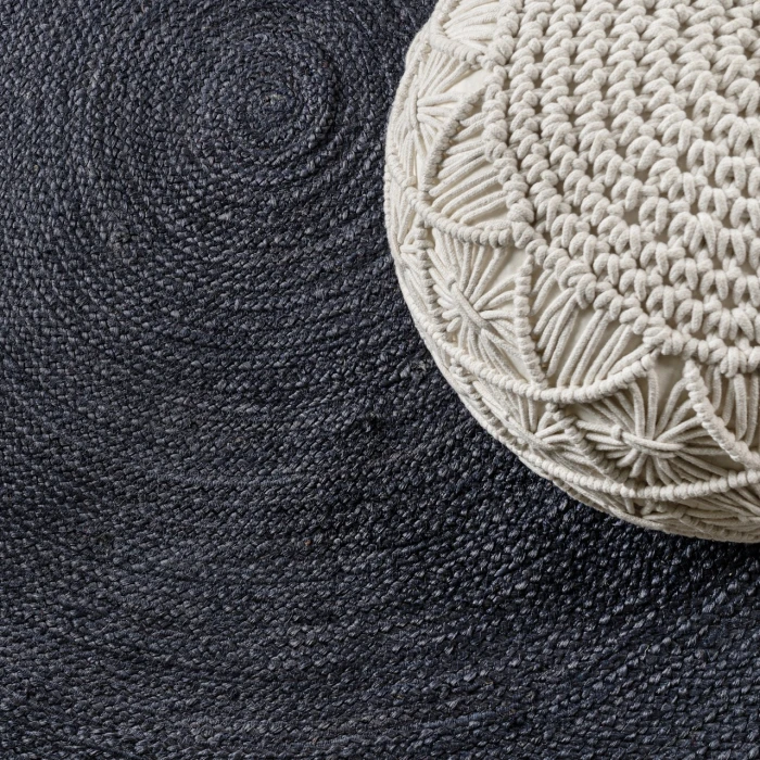 Jonathan Y ANSA COLLECTION Blue RNF116B 5ft. Round Rug