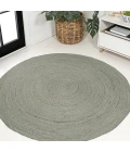 Jonathan Y ANSA COLLECTION Gray RNF116D 5ft. Round Rug