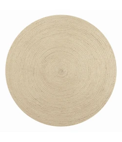Jonathan Y ANSA COLLECTION Black RNF116F 6ft. Round Rug