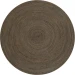 Jonathan Y ANSA COLLECTION Brown RNF116G 4ft. Round Rug