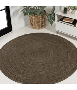 Jonathan Y ANSA COLLECTION Red RNF117A 6ft. Round Rug