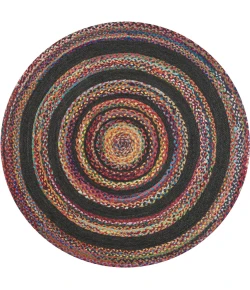 Jonathan Y ANSA COLLECTION White RNF117B 6ft. Round Rug