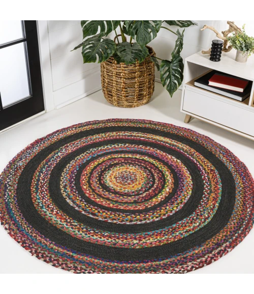 Jonathan Y ANSA COLLECTION Red RNF117A 5ft. Round Rug