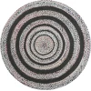 Jonathan Y ANSA COLLECTION White RNF117B 5ft. Round Rug