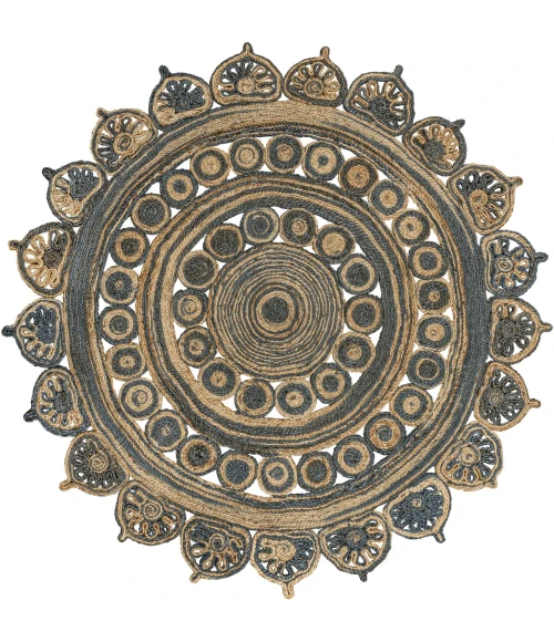 Jonathan Y ANSA COLLECTION Red SEU100E 6ft. Round Rug