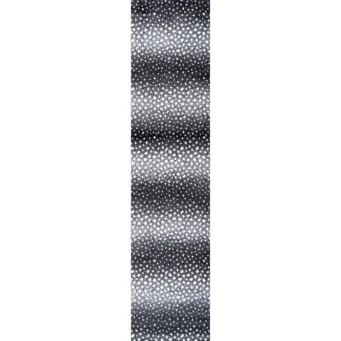 Antelope Modern Animal Black/Cream 2 ft. x 8 ft. Runner Rug