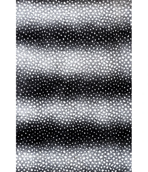 Antelope Modern Animal Black/Cream 5 ft. x 8 ft. Area Rug