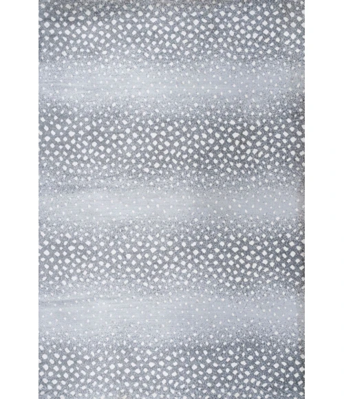 Antelope Modern Animal Light Gray/Cream 3 ft. x 5 ft. Area Rug
