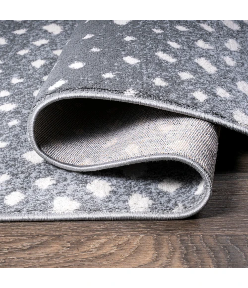 Antelope Modern Animal Gray/Cream 2 ft. x 10 ft. Runner Rug