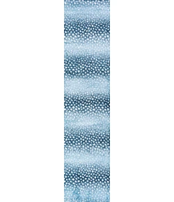 Jonathany Safari SAF100D Blue/Cream Area Rug 2 ft. X 8 ft. Runner