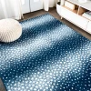 Jonathany Safari SAF100E Navy/Cream Area Rug 5 ft. 3 in. X 7 ft. 6 in. Rectangle