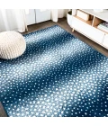 Antelope Modern Animal Navy/Cream 5 ft. x 8 ft. Area Rug