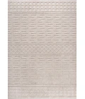 Xlendi High-Low Pile Moroccan Geometric Beige 8 ft. x 10 ft. Indoor/Outdoor Area Rug