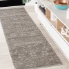 Jonathany South Beach SBH102C Dark Gray/Ivory Area Rug 2 ft. X 8 ft. Runner