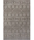 Citta High-Low Pile Mediterranean Tile Dark Gray/Ivory 4 ft. x 6 ft. Indoor/Outdoor Area Rug