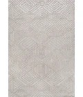 Jordan High-Low Pile Art Deco Geometric Beige 8 ft. x 10 ft. Indoor/Outdoor Area Rug