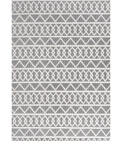 Jonathany South Beach SBH104A Black/Ivory Area Rug 7 ft. 9 in. X 10 ft. Rectangle
