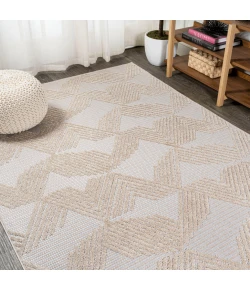 Jonathany South Beach SBH106B Beige Area Rug 7 ft. 9 in. X 10 ft. Rectangle