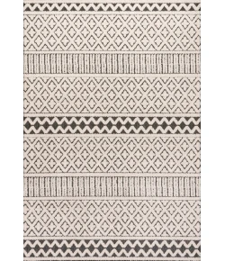 Jonathany South Beach SBH109B Cream/Black Area Rug 4 ft. X 6 ft. Rectangle