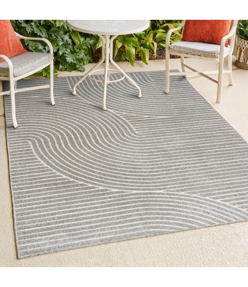 Jonathan Y SCANDINAVIAN Gray SCN100A 6ft. X 9ft. Rect. Rug