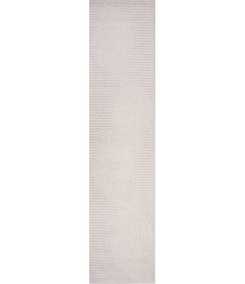 Jonathan Y SCANDINAVIAN Ivory SCN100B 2ft.-2in. X 10ft. Rect. Rug