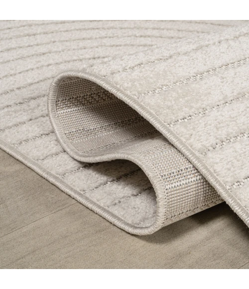 Jonathan Y SCANDINAVIAN Ivory SCN100B 5ft.3in. Round Rug