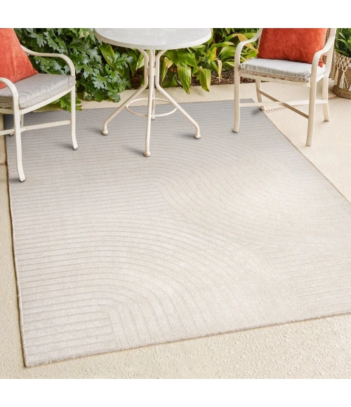 Jonathan Y SCANDINAVIAN Ivory SCN100B 6ft. X 9ft. Rect. Rug