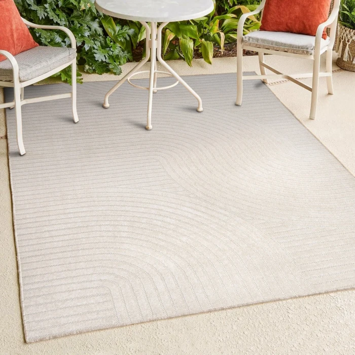 Jonathan Y SCANDINAVIAN Ivory SCN100B 6ft. X 9ft. Rect. Rug