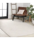 Skagen Minimalist Curve Geometric Ivory/Cream 5 ft. x 8 ft. Area Rug