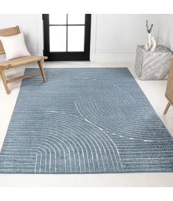 Jonathan Y SCANDINAVIAN Blue SCN100C 5ft.3in. X 7ft.7in. Rect. Rug