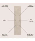 Jonathan Y SCANDINAVIAN Beige SCN100D 2ft. X 8ft. Rect. Rug