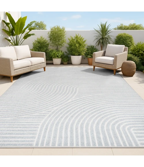 Jonathan Y SCANDINAVIAN Blue SCN100E 3ft.-11in. X 6ft. Rect. Rug