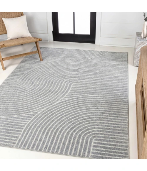 Jonathan Y SCANDINAVIAN Blue SCN100E 3ft.-11in. X 6ft. Rect. Rug