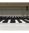 Jonathan Y SCANDINAVIAN Black SCN100F 5ft.3in. X 7ft.7in. Rect. Rug