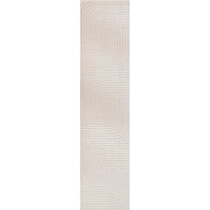 Jonathan Y SCANDINAVIAN Ivory SCN101A 2ft.-2in. X 10ft. Rect. Rug