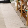 Jonathany Scandinavian SCN101A Ivory/Cream Area Rug 2 ft. X 8 ft. Runner