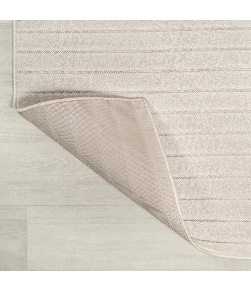 Odense Minimalist Angle Geometric Ivory/Cream 5 ft. x 8 ft. Area Rug