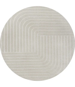 Jonathan Y SCANDINAVIAN Ivory SCN101A 6ft. Round Rug