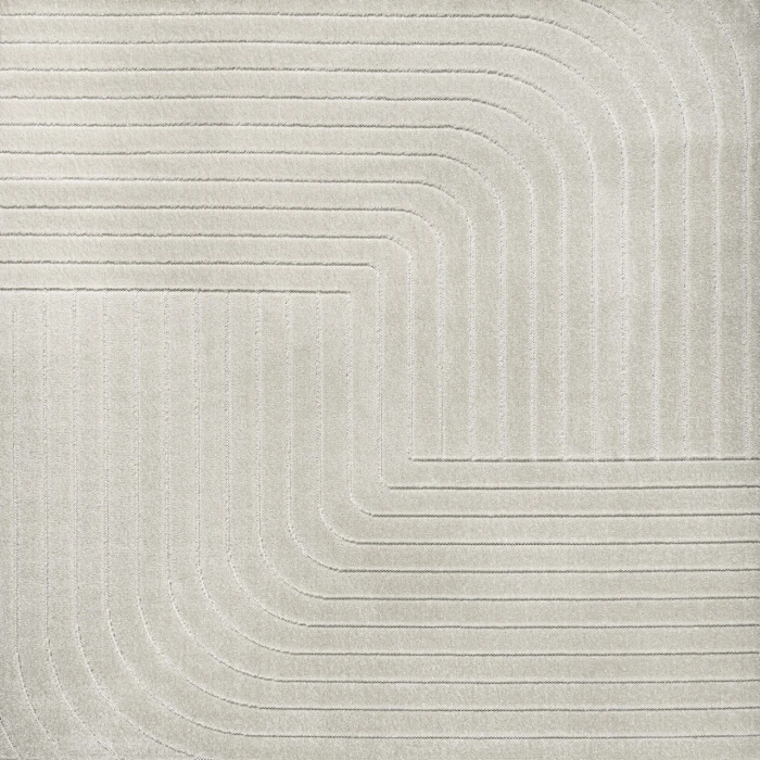 Jonathan Y SCANDINAVIAN Ivory SCN101A 7ft.-9in. Square Rug