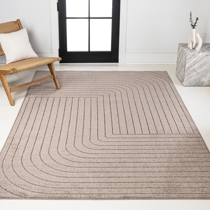 Jonathan Y SCANDINAVIAN Beige SCN101C 3ft.-11in. X 6ft. Rect. Rug
