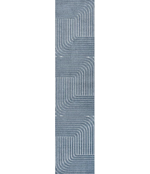 Jonathan Y SCANDINAVIAN Blue SCN101D 2ft. X 8ft. Rect. Rug