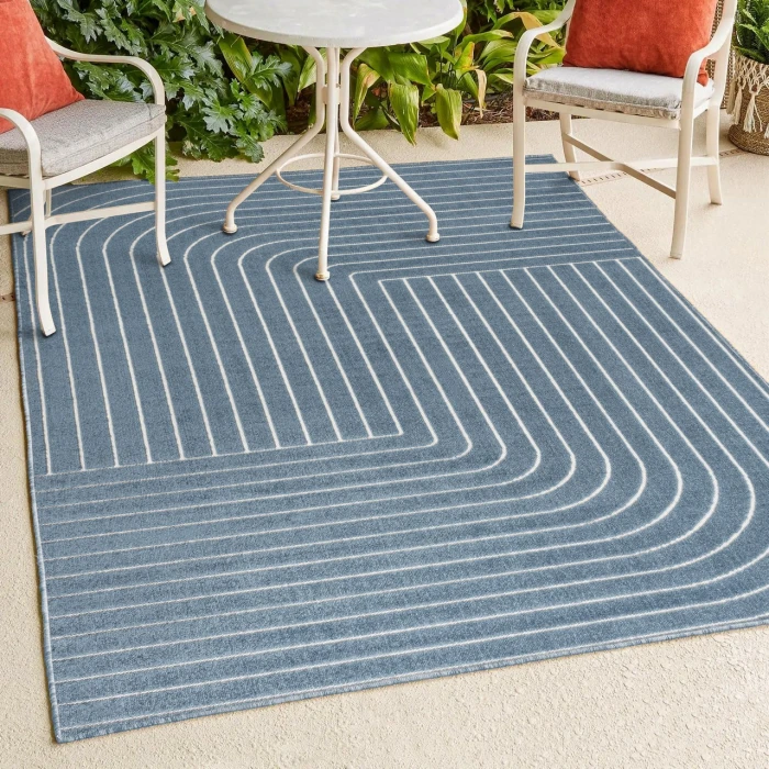 Jonathan Y SCANDINAVIAN Blue SCN101D 2ft.-11in. X 5ft. Rect. Rug