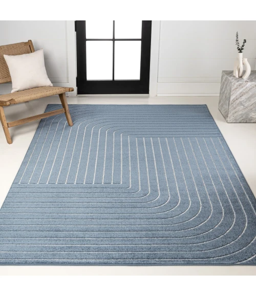 Jonathan Y SCANDINAVIAN Blue SCN101D 5ft.3in. X 7ft.7in. Rect. Rug