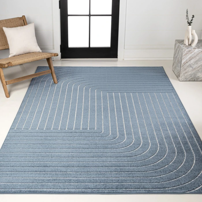Jonathan Y SCANDINAVIAN Blue SCN101D 2ft.-11in. X 5ft. Rect. Rug